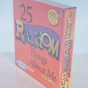 25 Random Things About Me - The Game - New, Sealed - Teen Adult 13+ 2-6 Players